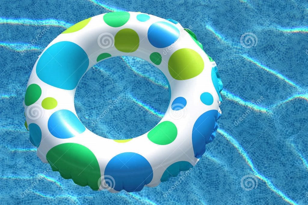 tube for swimming pool